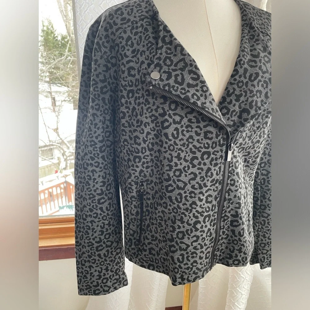 Bagatelle Leopard Print Women's Jacket Spring Large